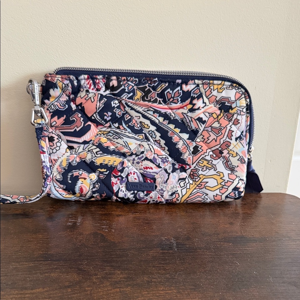 Vera Bradley Multicolor Patterned Wristlet